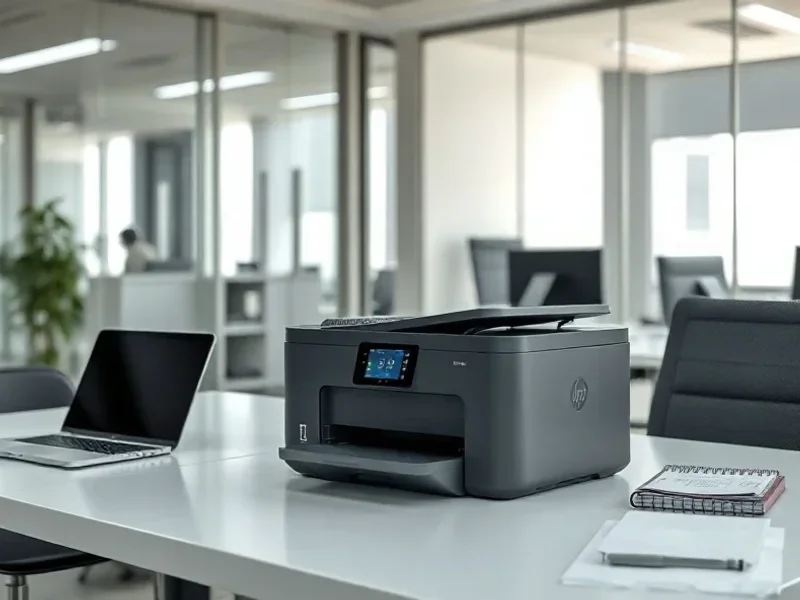 Impresora HP en oficina de empresa en Monterrey México