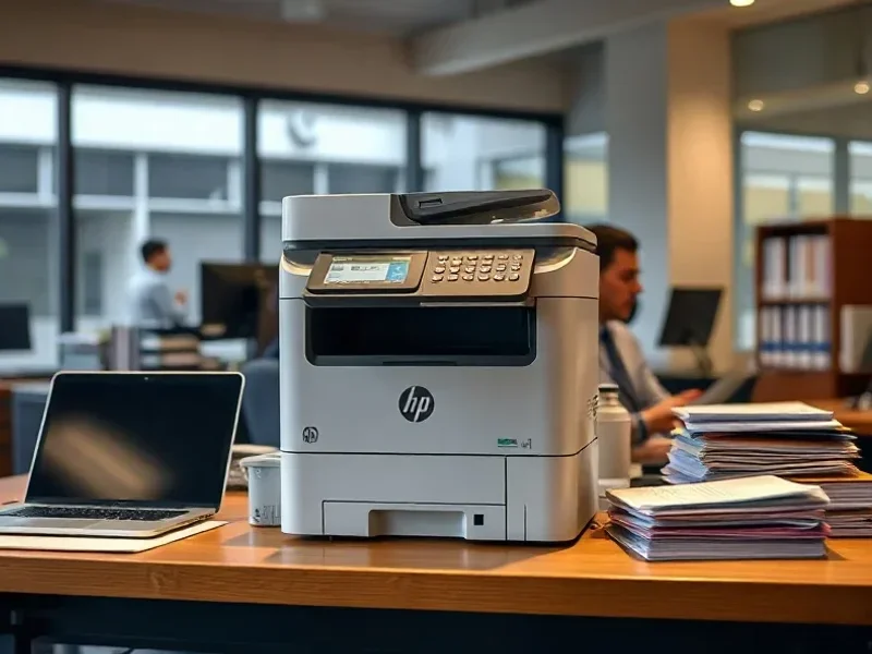 Impresora HP en oficina de empresa en San Luis Río Colorado México